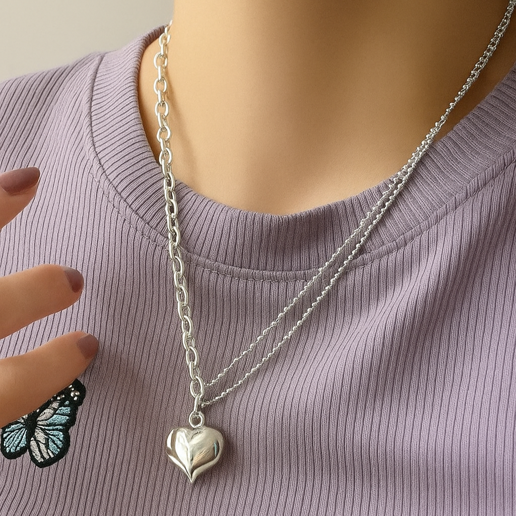 Collar de Plata 925 - Corazón