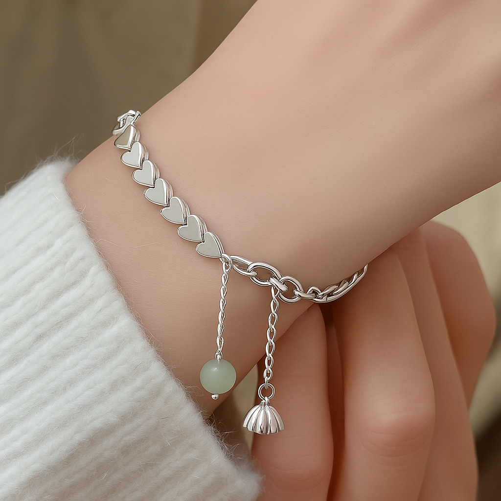 Pulsera de Plata 925 - Follaje
