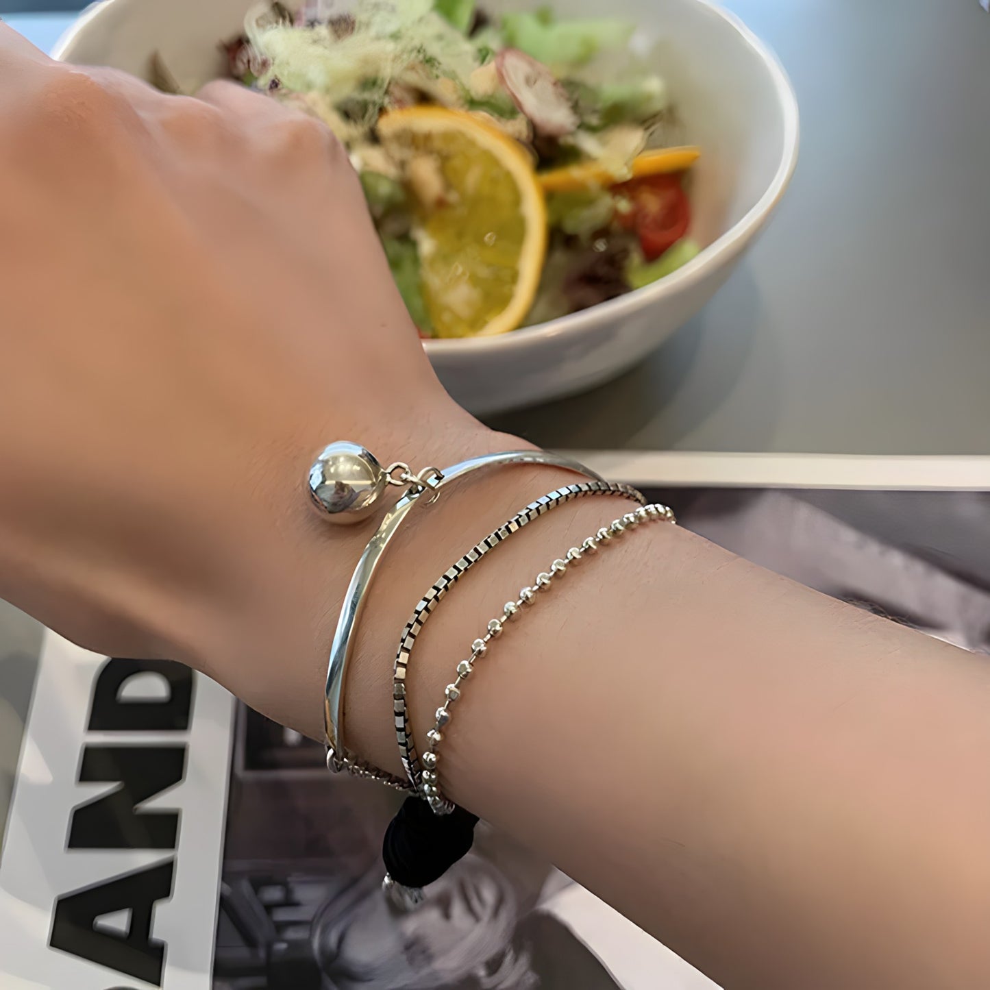 Pulsera de Plata 925 - Ball