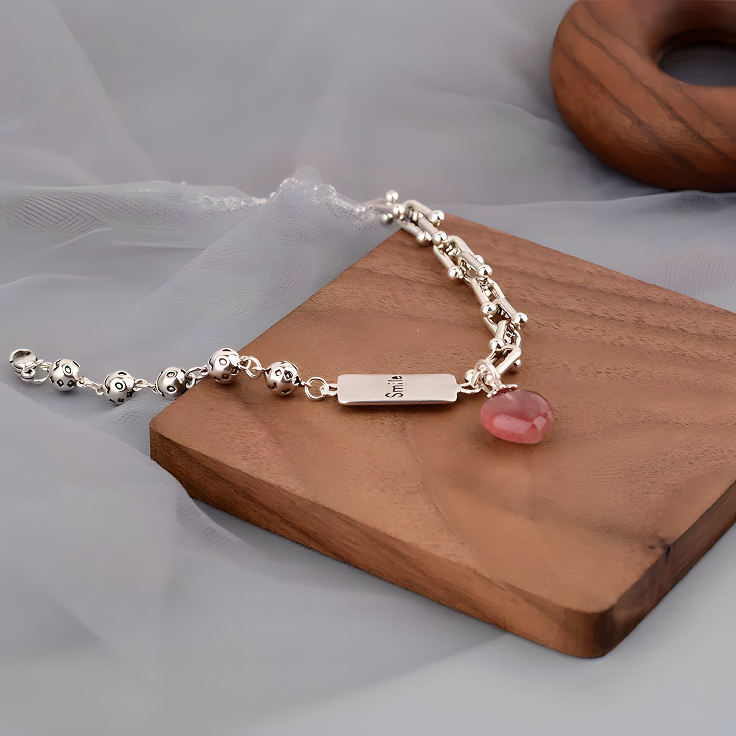 Pulsera de Plata 925 - Smile