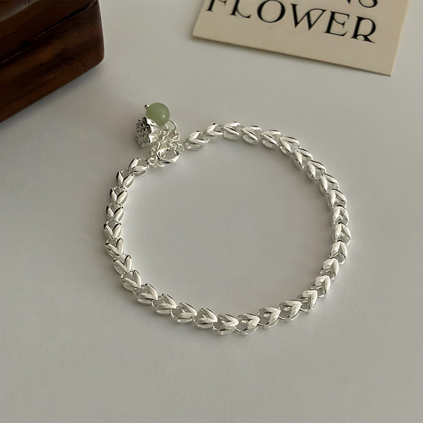 Pulsera de Plata 925 - Follaje