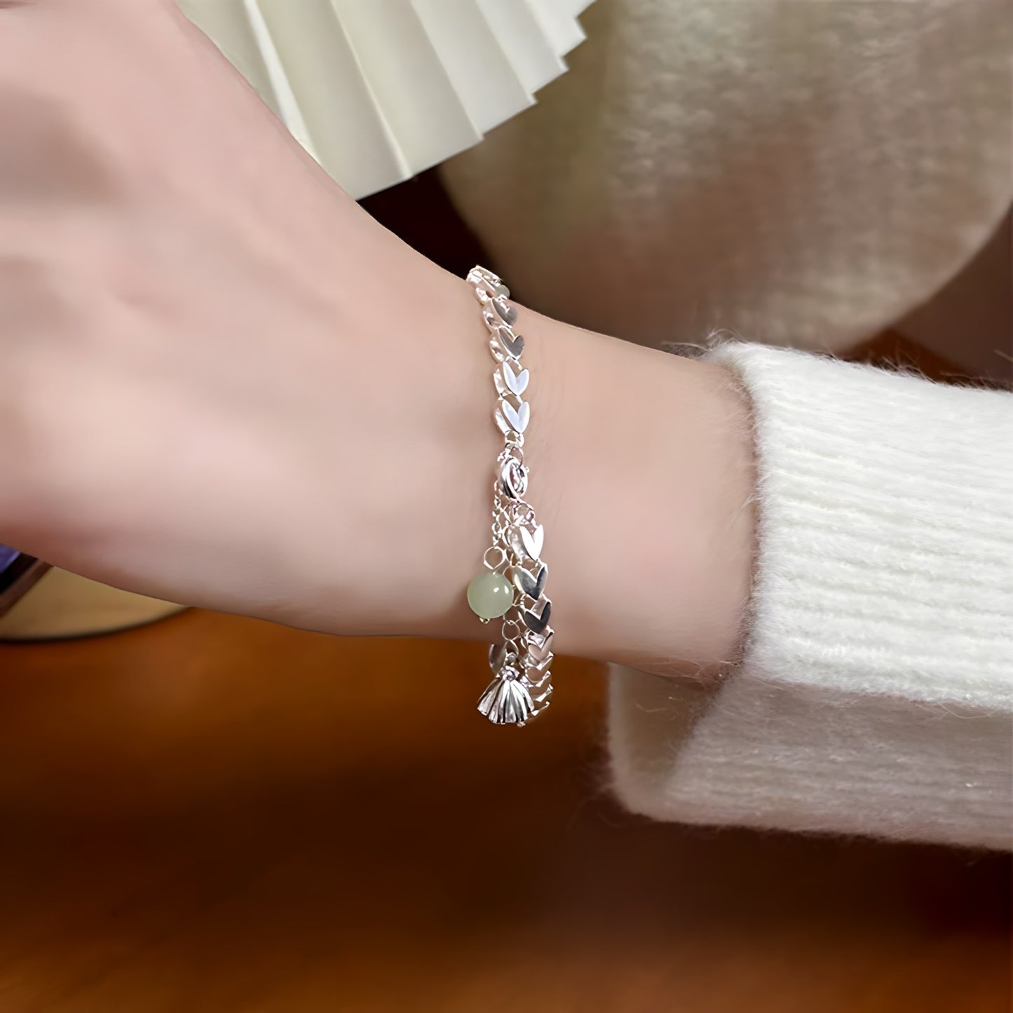 Pulsera de Plata 925 - Follaje