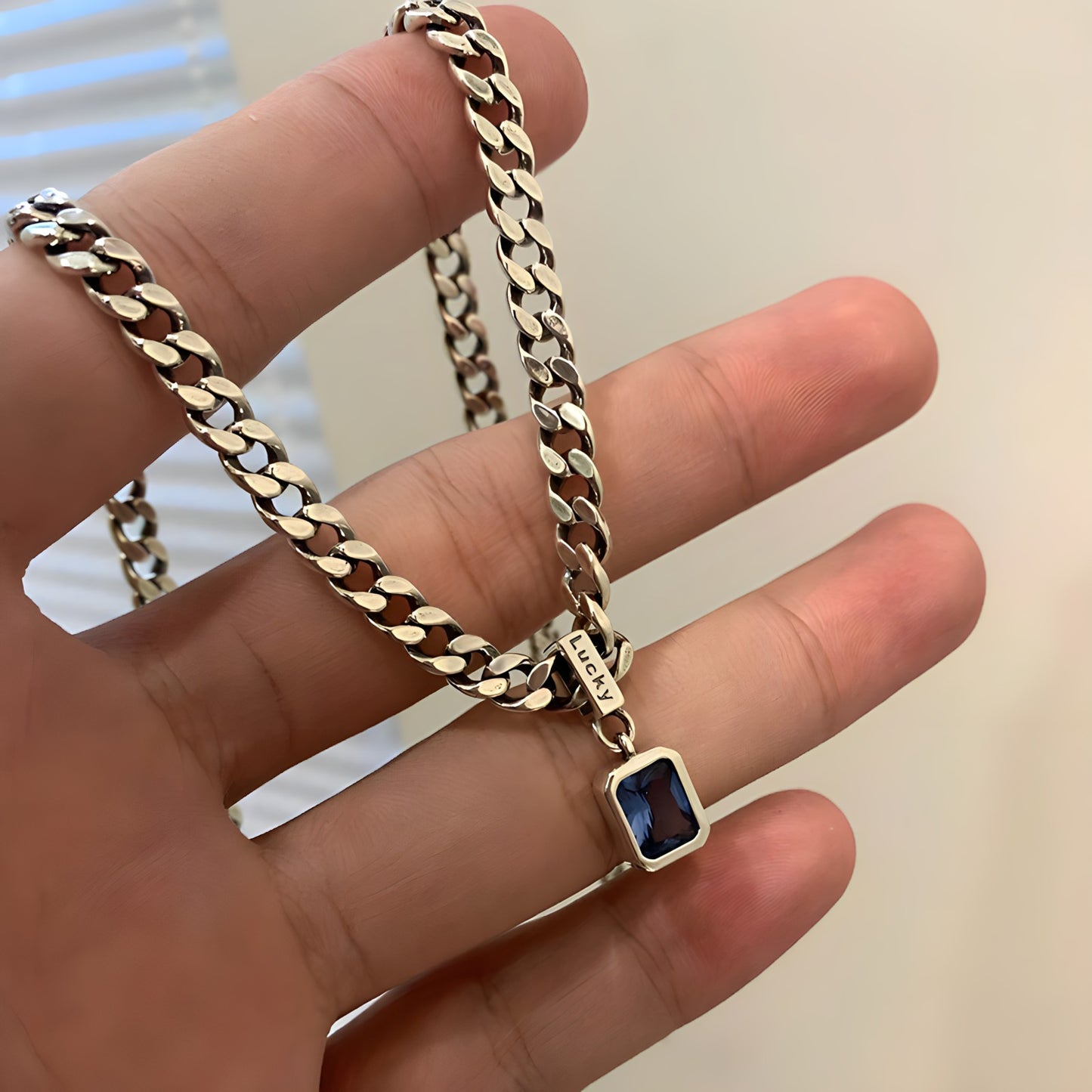 Collar de Plata 925 - Onix