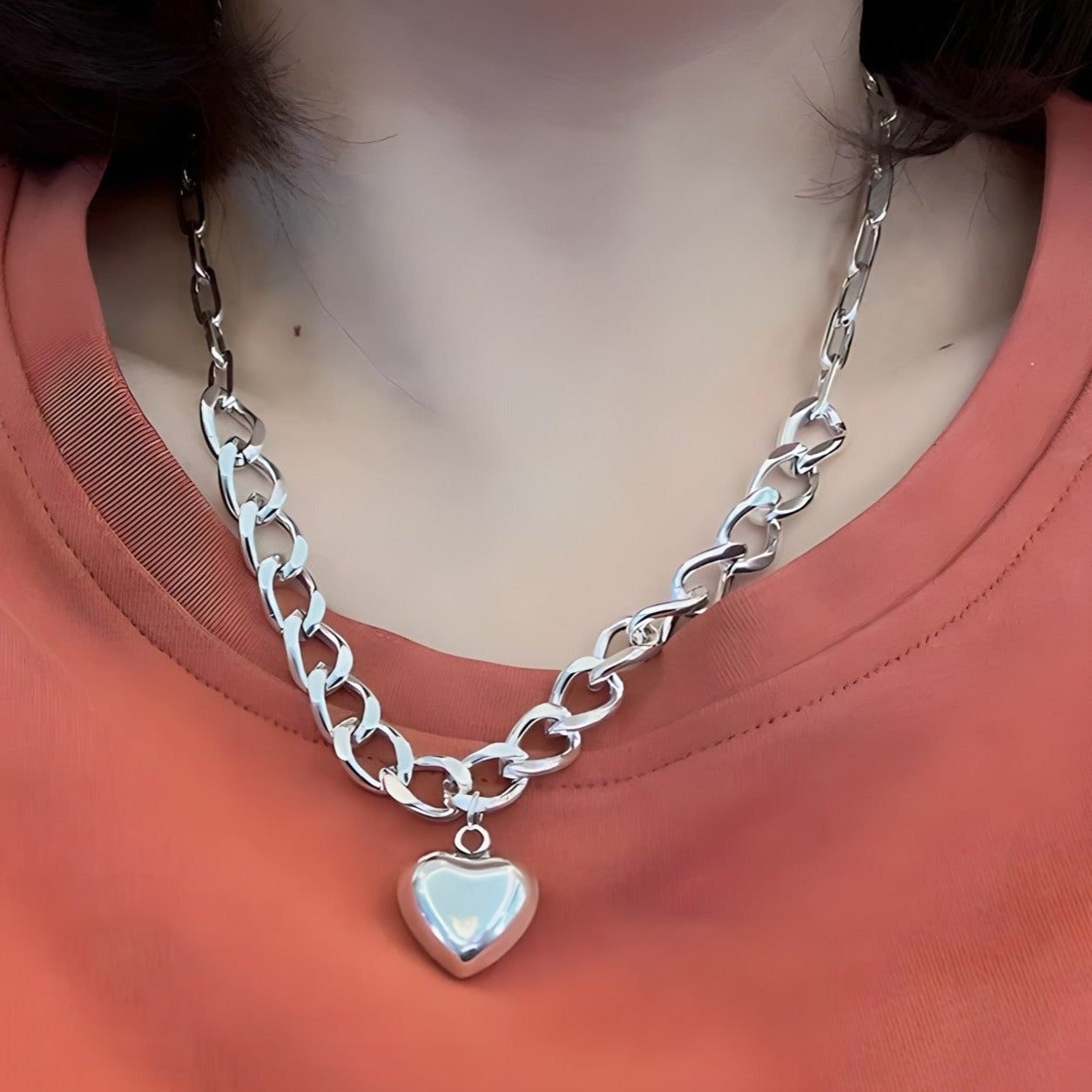 Collar de Plata 925 - Corazón