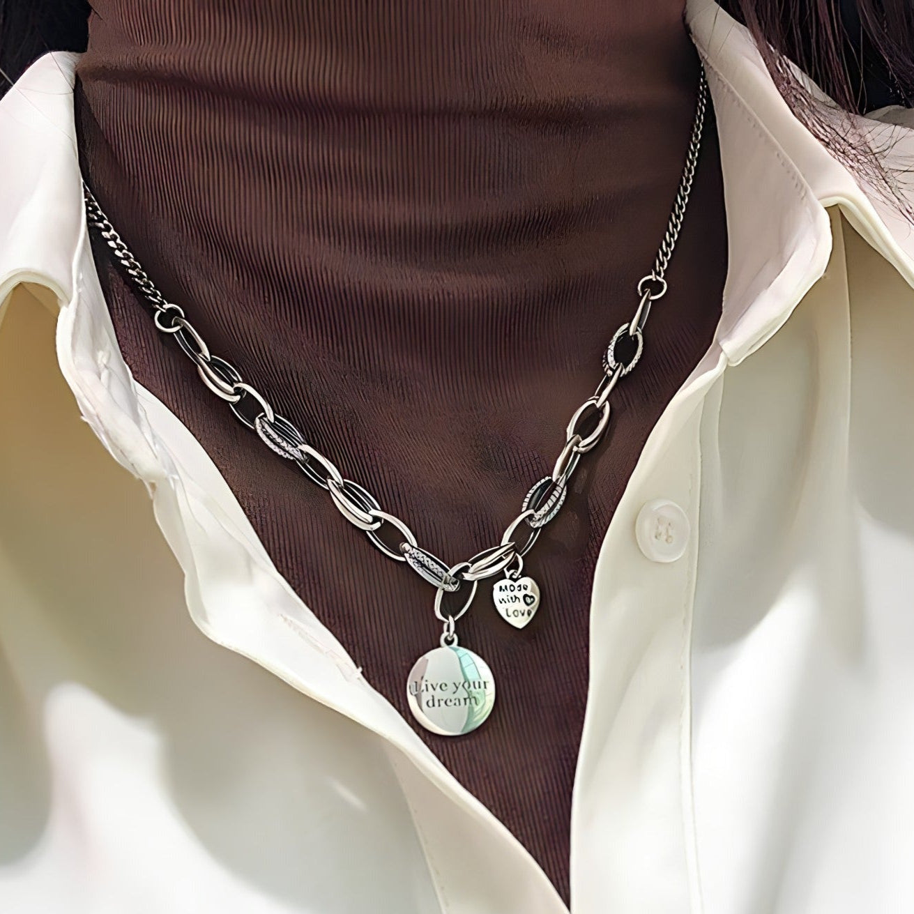 Collar de Plata 925 - Life