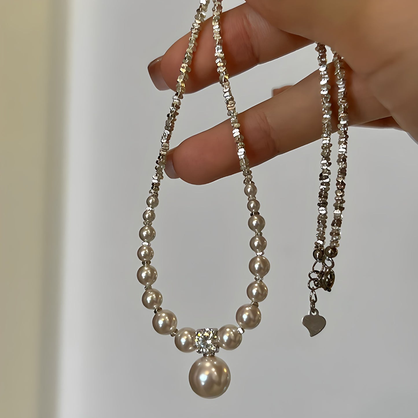 Collar de Plata 925 - Perla