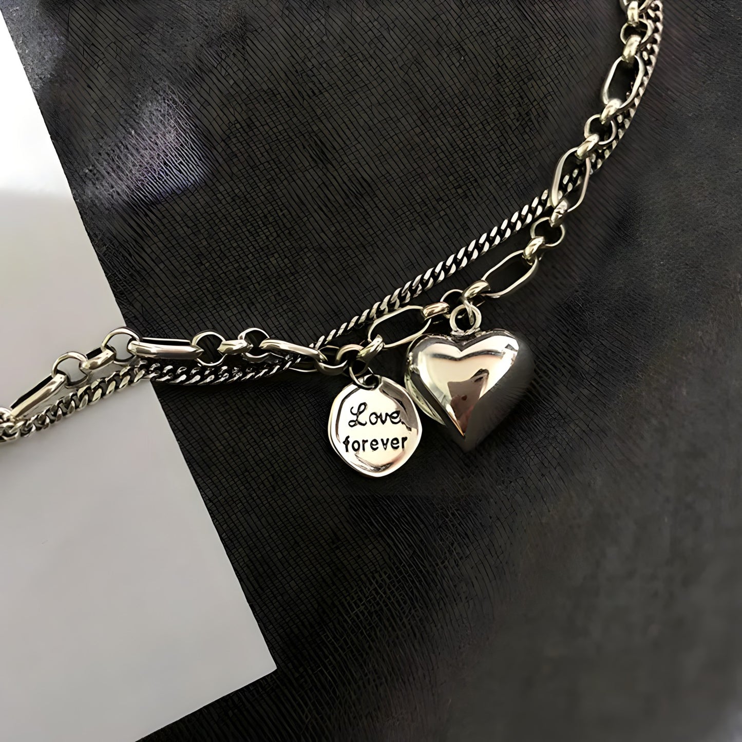 Pulsera de Plata 925 - Corazón Enamorado