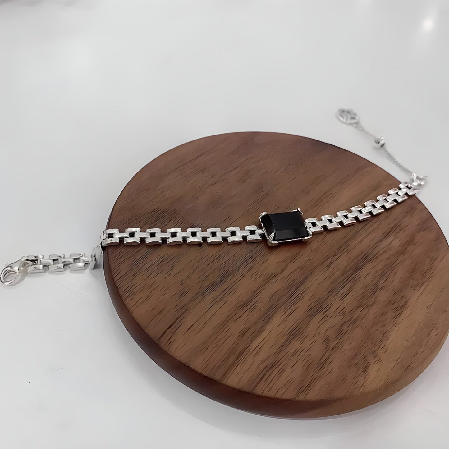 Pulsera de Plata 925 - Black Cubic
