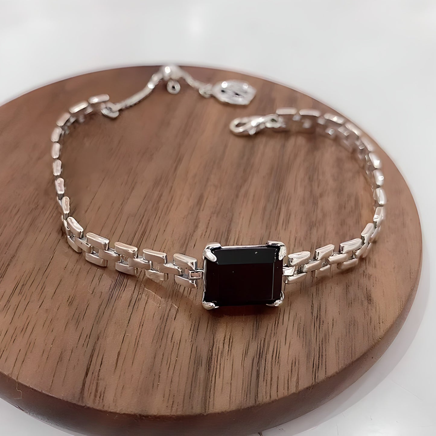 Pulsera de Plata 925 - Black Cubic