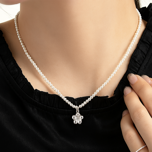 Collar de Plata 925 - Flora