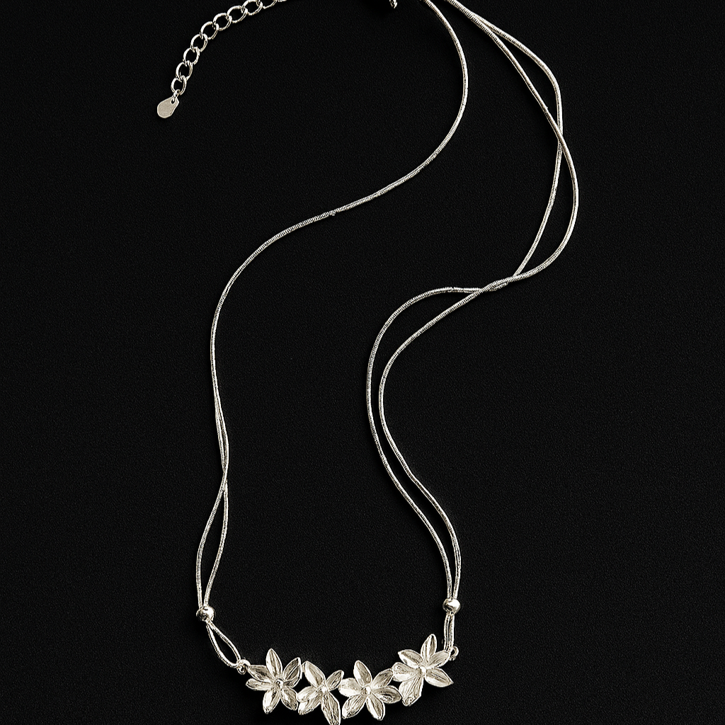Collar de Plata 925 - Lirio