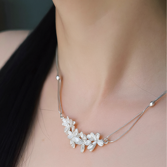 Collar de Plata 925 - Lirio