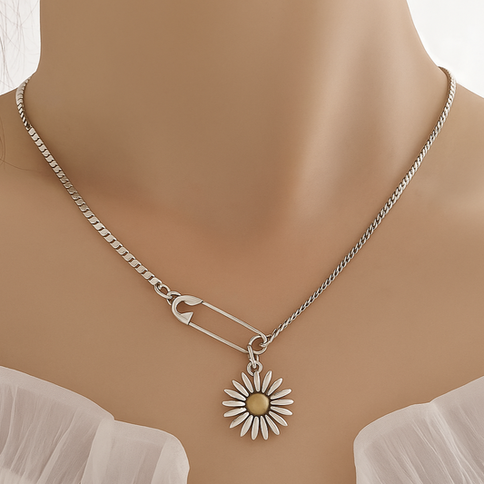 Collar de Plata 925 - Margarita
