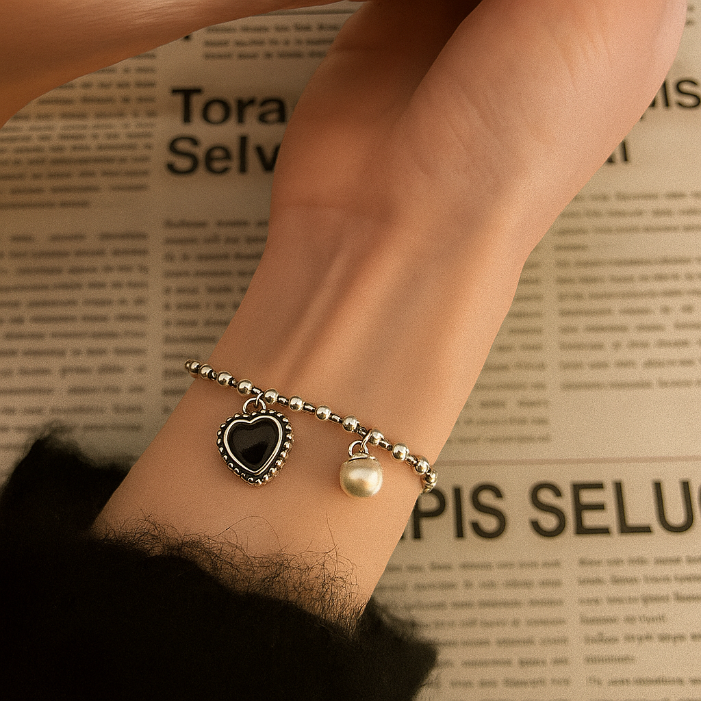 Pulsera de Plata 925 - Fuerte Corazón