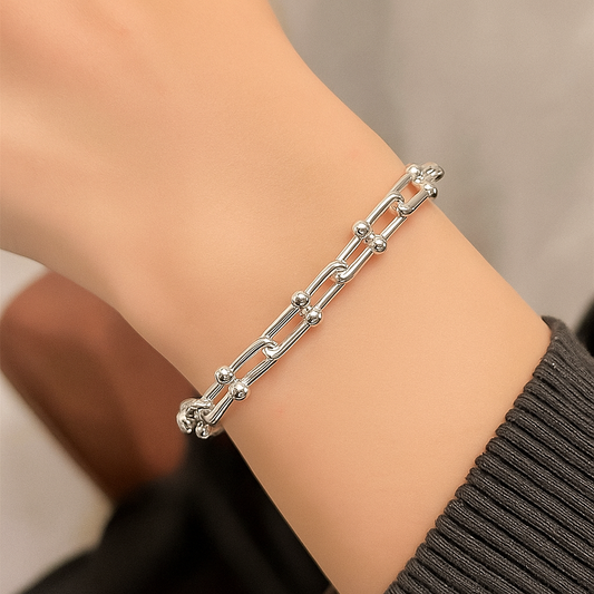 Pulsera de Plata 925 - Fortaleza