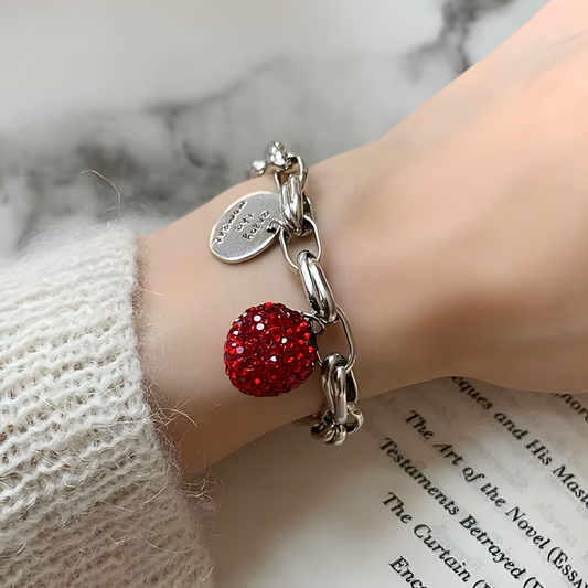 Pulsera de Plata 925 - Campo de Fresas