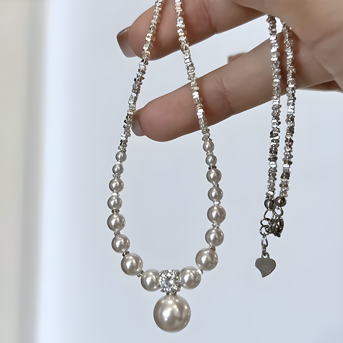 Collar de Plata 925 - Perla