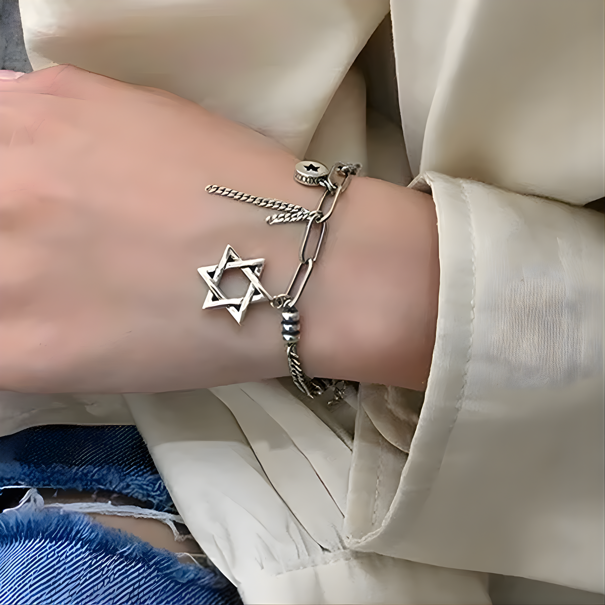 Pulsera de Plata 925 - Estrella