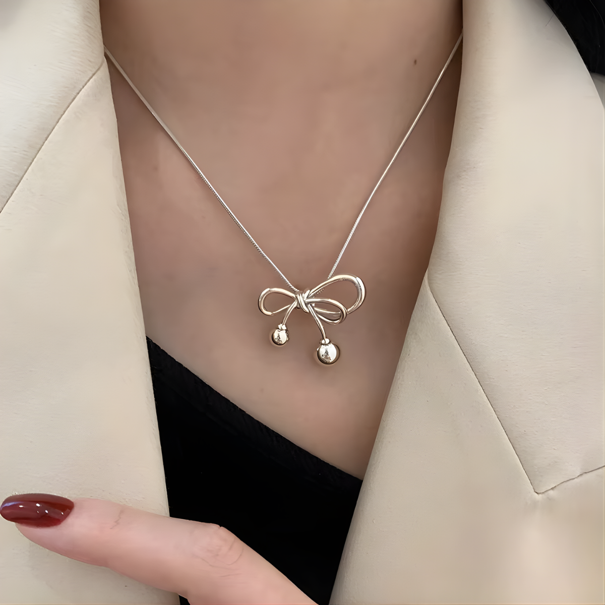 Collar de Plata 925 - Lazo