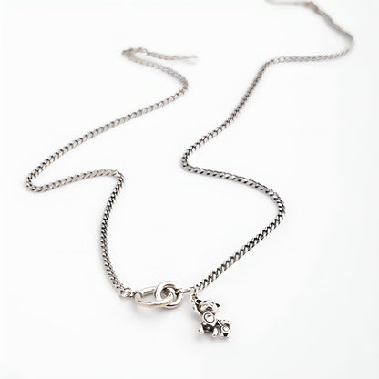 Collar de Plata 925 - Oso