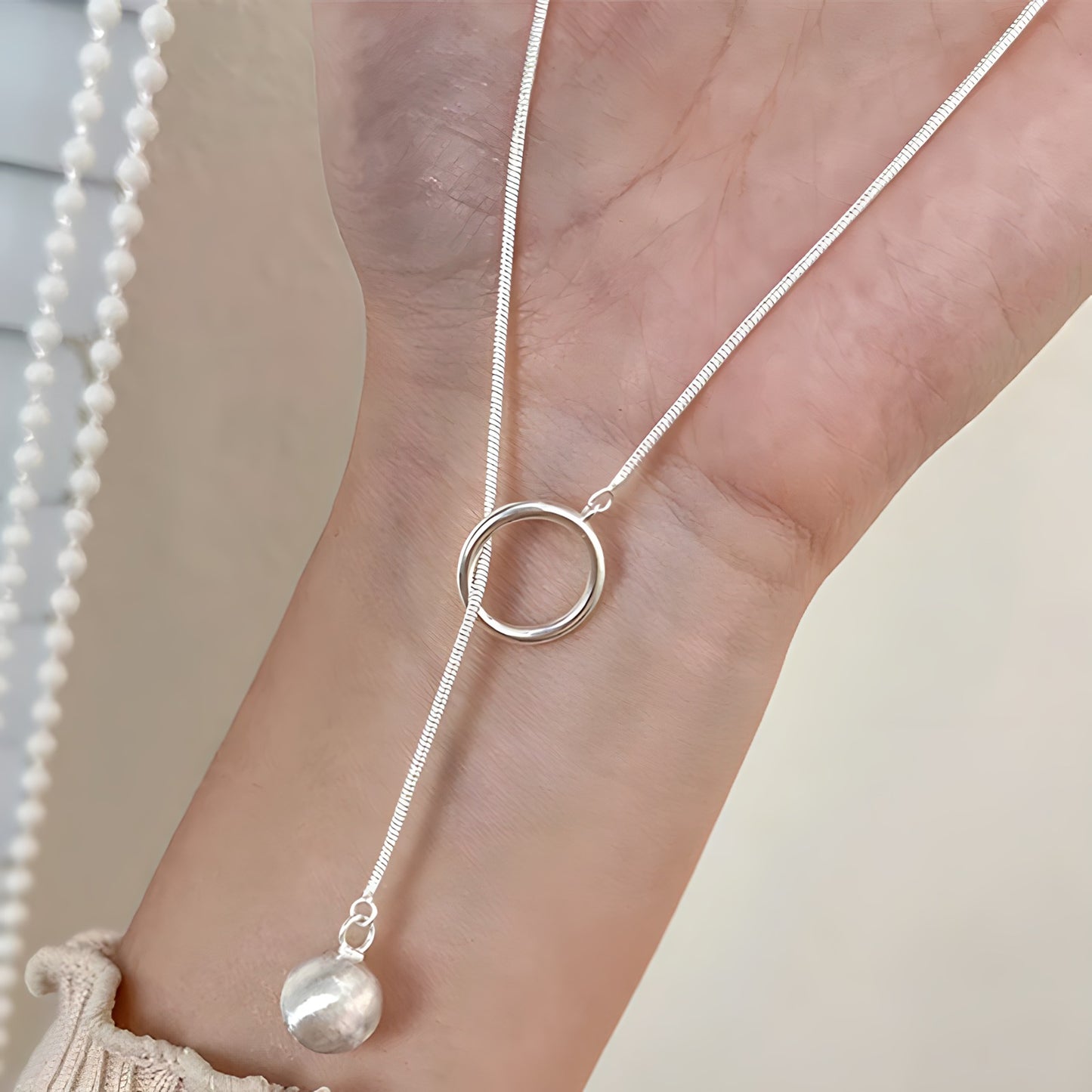 Collar de Plata 925 - Esfera