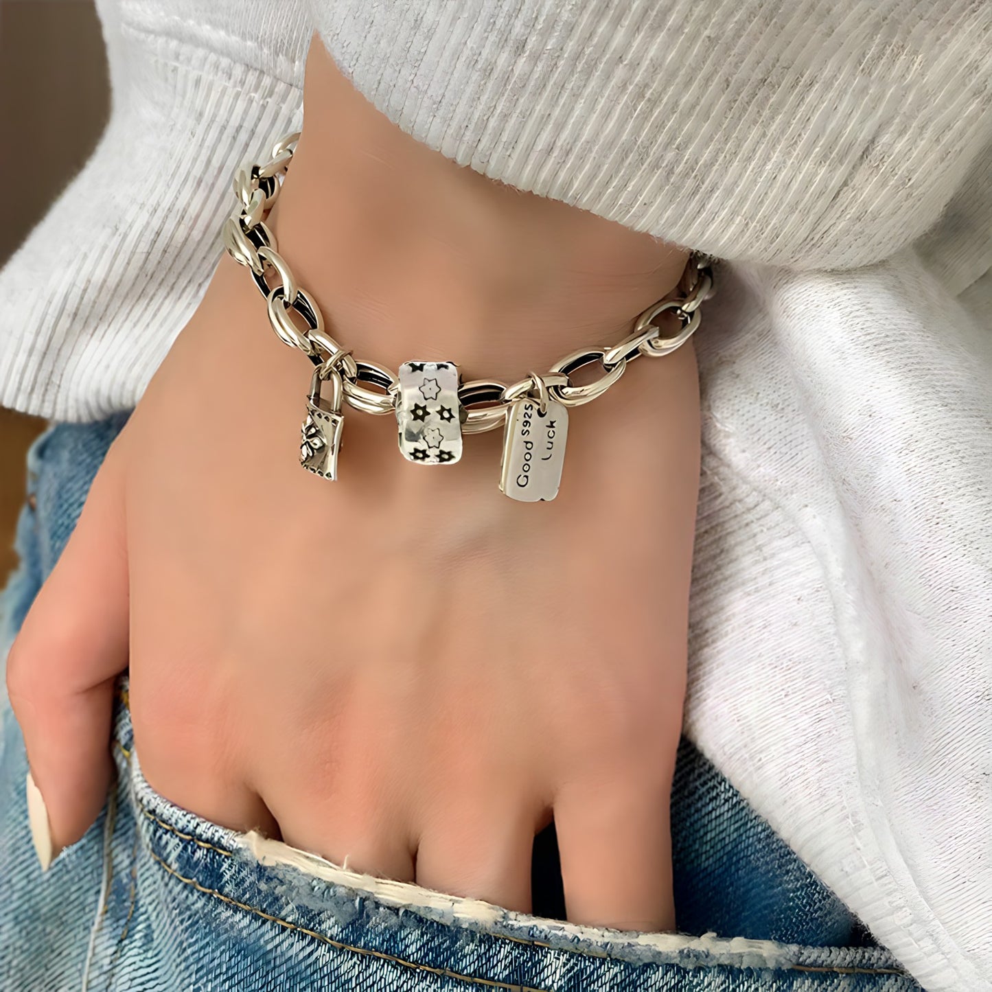 Pulsera de Plata 925 - Estela