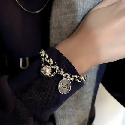 Pulsera de Plata 925 -Buena suerte