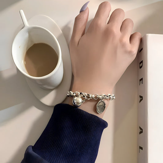 Pulsera de Plata 925 -Buena suerte