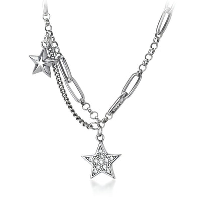 Collar de Plata 925 - Estrellas