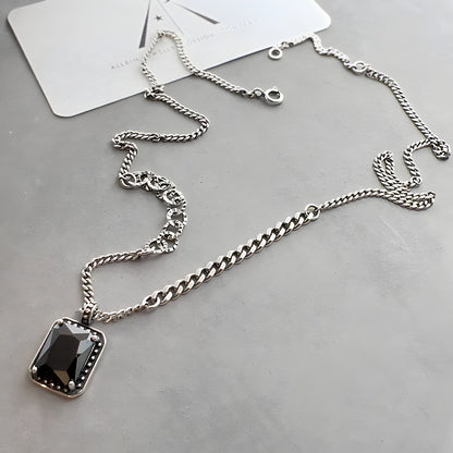 Collar de Plata 925 - Onix