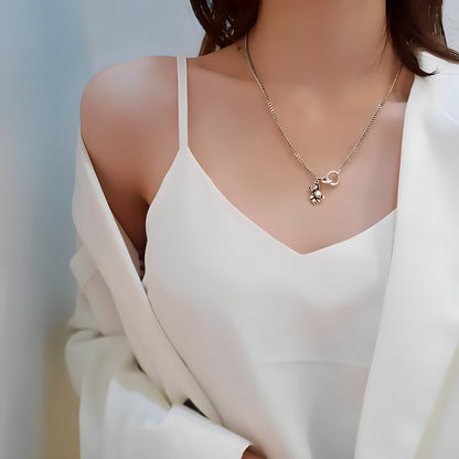 Collar de Plata 925 - Oso