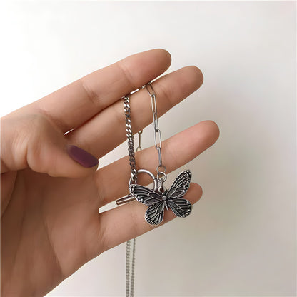 Collar de Plata 925 - Mariposa