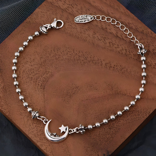 Pulsera de Plata 925 - Luna