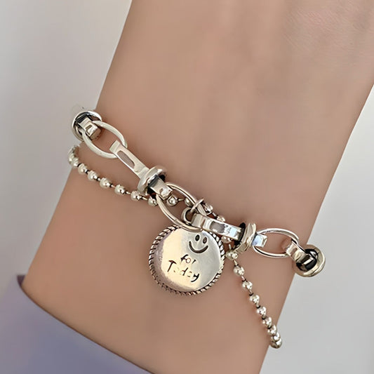 Pulsera de Plata 925 - Medalla