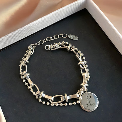 Pulsera de Plata 925 - Medalla