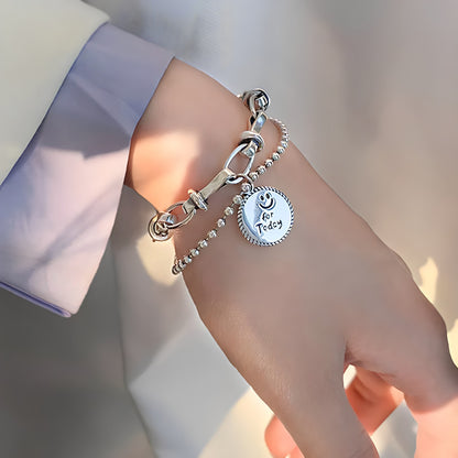 Pulsera de Plata 925 - Medalla