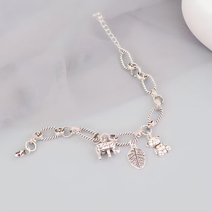Pulsera de Plata 925 - Oso
