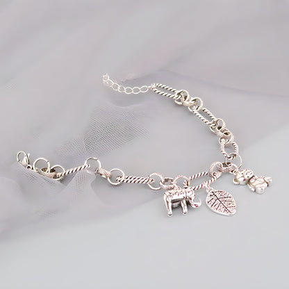 Pulsera de Plata 925 - Oso