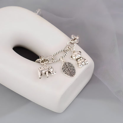 Pulsera de Plata 925 - Oso